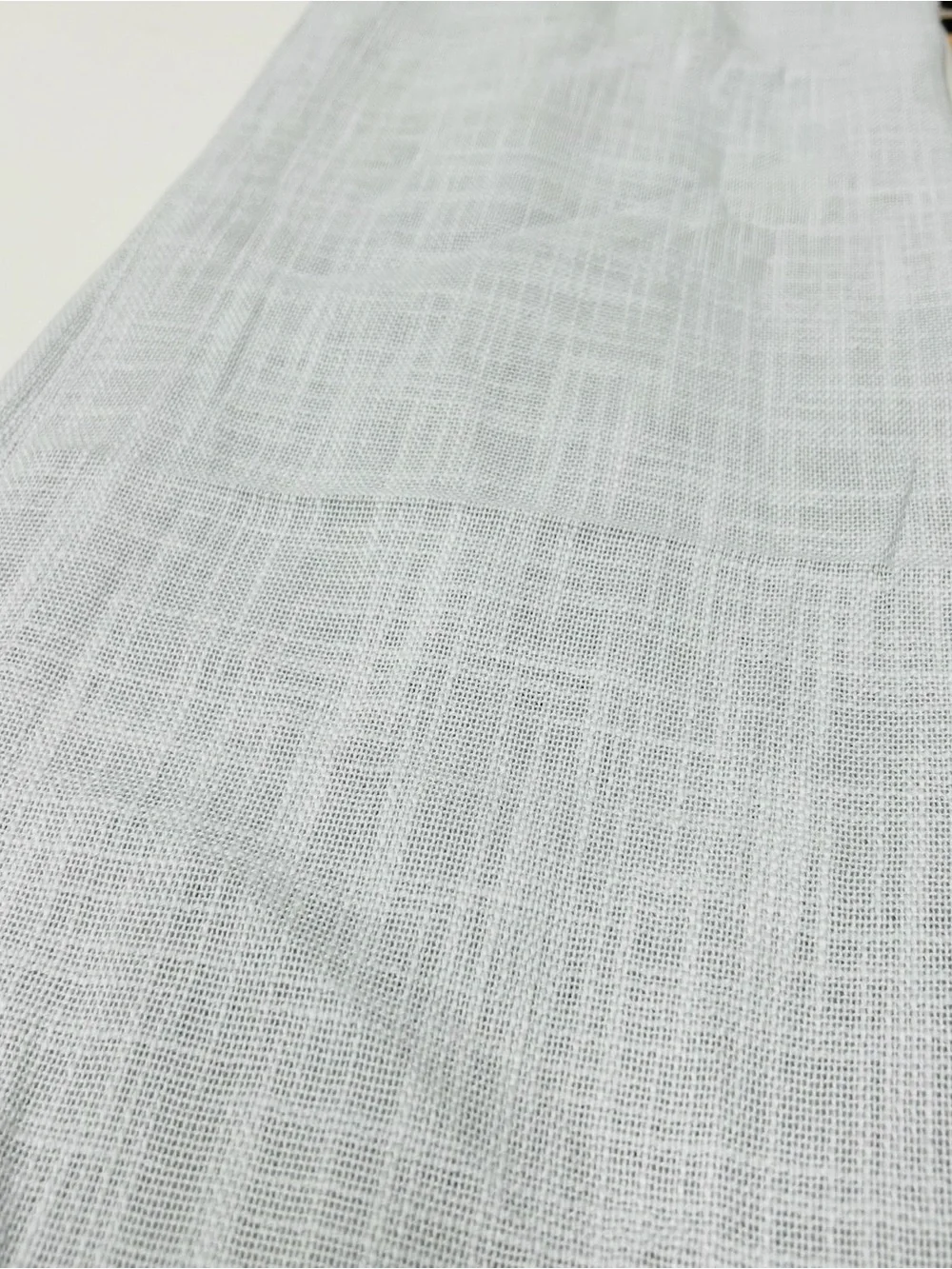 NWOT QUINCE Set Of 2 48x108 Cotton Sheer Curtains Cloud 1116